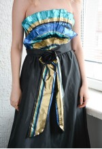 Vintage Mermaid Maxi Dress