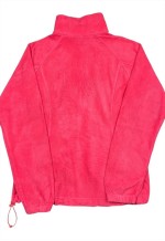 Sportswear Vintage Ladies Cerise Pink Fleece Jacket