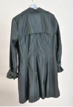 Vintage 00s trench coat in dark grey