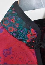 Vintage 00s embroidered jacket in pink
