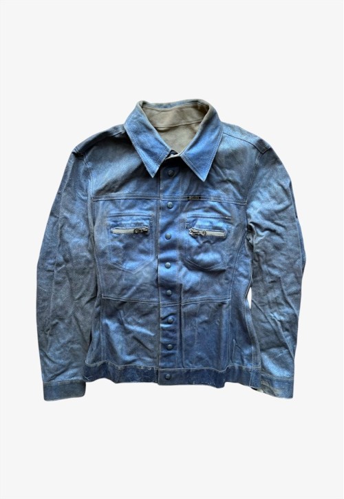 Vintage 90s Women's Reversible Leather Jacket